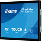 iiyama ProLite TF1534MC-B8X computer monitor 38.1 cm (15") 1024 x 768 pixels XGA LED Touchscreen Black