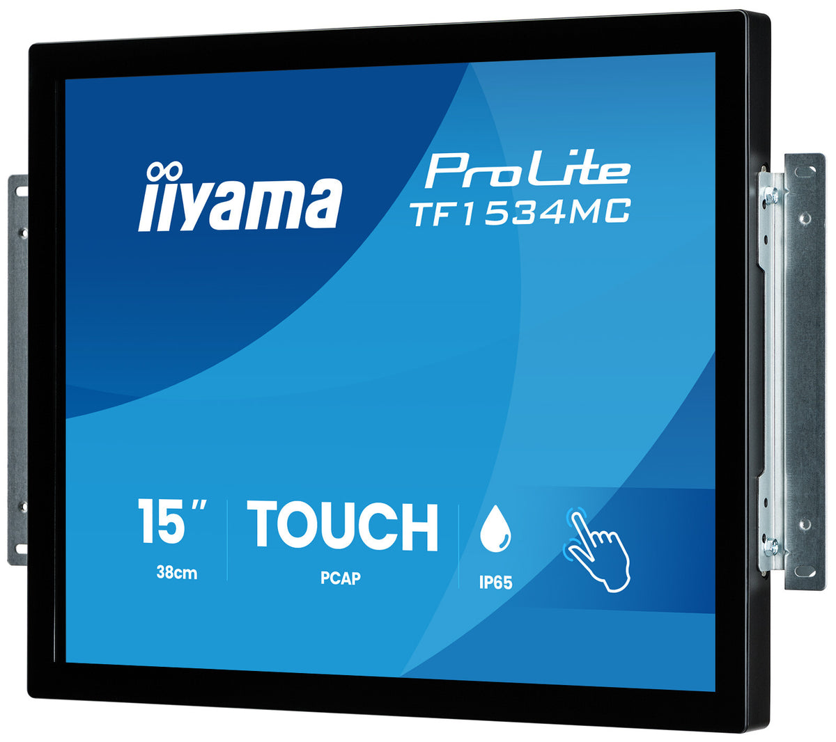 iiyama ProLite TF1534MC-B8X computer monitor 38.1 cm (15") 1024 x 768 pixels XGA LED Touchscreen Black