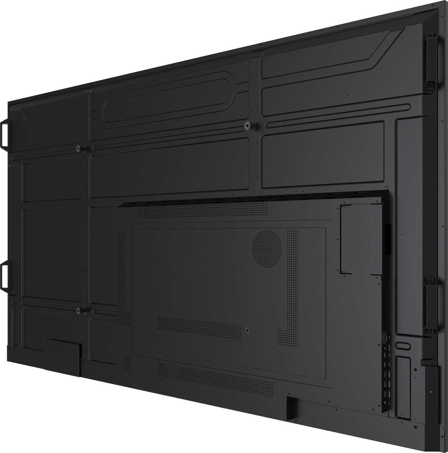 86" 3840x2160, UHD IPS panel, Haze 25% 500cd/m², Landscape and Portrait, IP5X Dust protection Speake