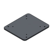 VESA 75/100 adapter, 4mm ALU