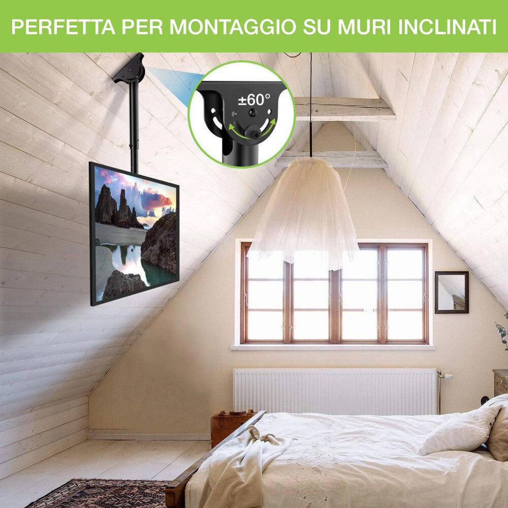 Ceiling mount for 23"-43" VESA200