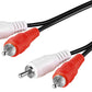 Goobay Stereo RCA Cable 2x RCA, 5 m
