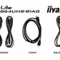 iiyama LE9864UHS-B1AG Signage Display Digital signage flat panel 2.49 m (98") Wi-Fi 500 cd/m² 4K Ultra HD Black Built-in processor Android 24/7