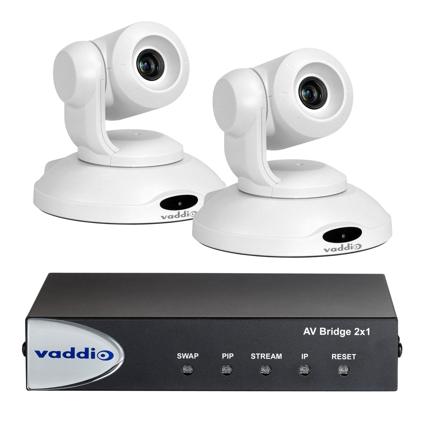 Vaddio AV Bridge 2x1 with 2 PrimeSHOT 10 HDMI cameras