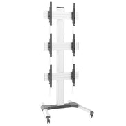Techly Floor Stand for 3 LCD/LED TVs 32-55" for Video Wall