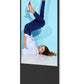 L50HD9B50" Android Freestanding Digital Poster, Black