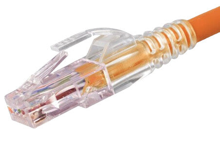 Simply45 S45-1700 wire connector RJ45 Red, Transparent