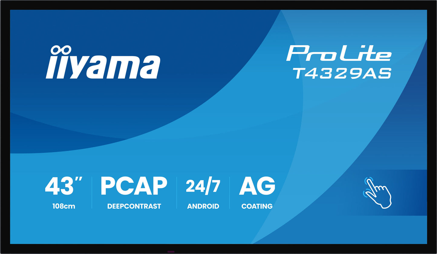 iiyama 43" All-in-One PCAP Interactive Display for Smart Collaboration Spaces