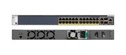 NETGEAR GSM4328PB Managed Gigabit Ethernet (10/100/1000) Power over Ethernet (PoE) 1U Black