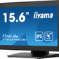 iiyama ProLite 15.6" PCAP 10 points multi-touch monitor with edge-to-edge glass and IPS panel technology