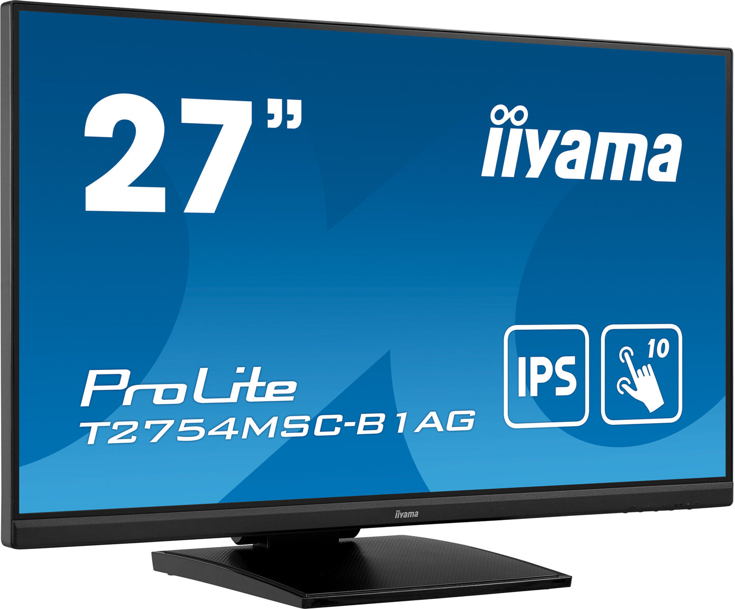 27" InCell PCAP 10P Touch, Anti Glare 25% Haze, 1920x1080, IPS-panel, Slim Bezel, Speakers, VGA, HDM