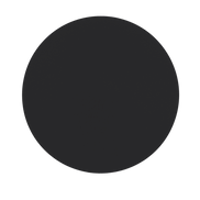 Professional Collection 8" Black Round Grille