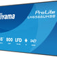 iiyama LH6566UHSB-B1AG Signage Display Digital signage flat panel 165.1 cm (65") LCD Wi-Fi 800 cd/m² 4K Ultra HD Black Built-in processor Android 24/7