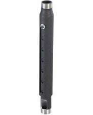 6-8' ADJUSTABLE Pin Connection Column Extension Column, Black