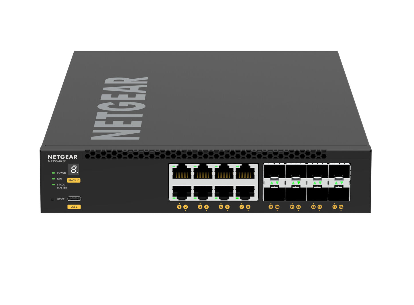 NETGEAR XSM4316 Managed L3 10G Ethernet (100/1000/10000) 1U Black