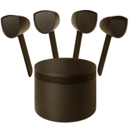 AS41SYS - Four 4" 2-Way Satellite speaker