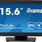 iiyama ProLite 15.6" PCAP 10 points multi-touch monitor with edge-to-edge glass and IPS panel technology