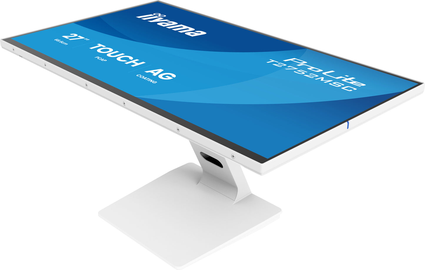 iiyama ProLite T2752MSC-W1AG computer monitor 68.6 cm (27") 1920 x 1080 pixels Full HD LCD Touchscreen White