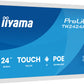 iiyama TW2424AS-W3P Signage Display Interactive flat panel 60.5 cm (23.8") LCD Wi-Fi 450 cd/m² Full HD White Touchscreen Built-in processor Android 24/7