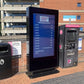 OT43E4 43" Freestanding Outdoor Digital Poster, 24/7, 2,500 cd/m²