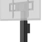 iiyama Single column electric floor lift for monitors up to 86"