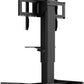 iiyama Single column electric floor lift on wheels with easy mount brackets and laptop shelf