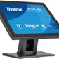iiyama ProLite T1721MSC-B3 computer monitor 43.2 cm (17") 1280 x 1024 pixels SXGA Touchscreen Tabletop Black