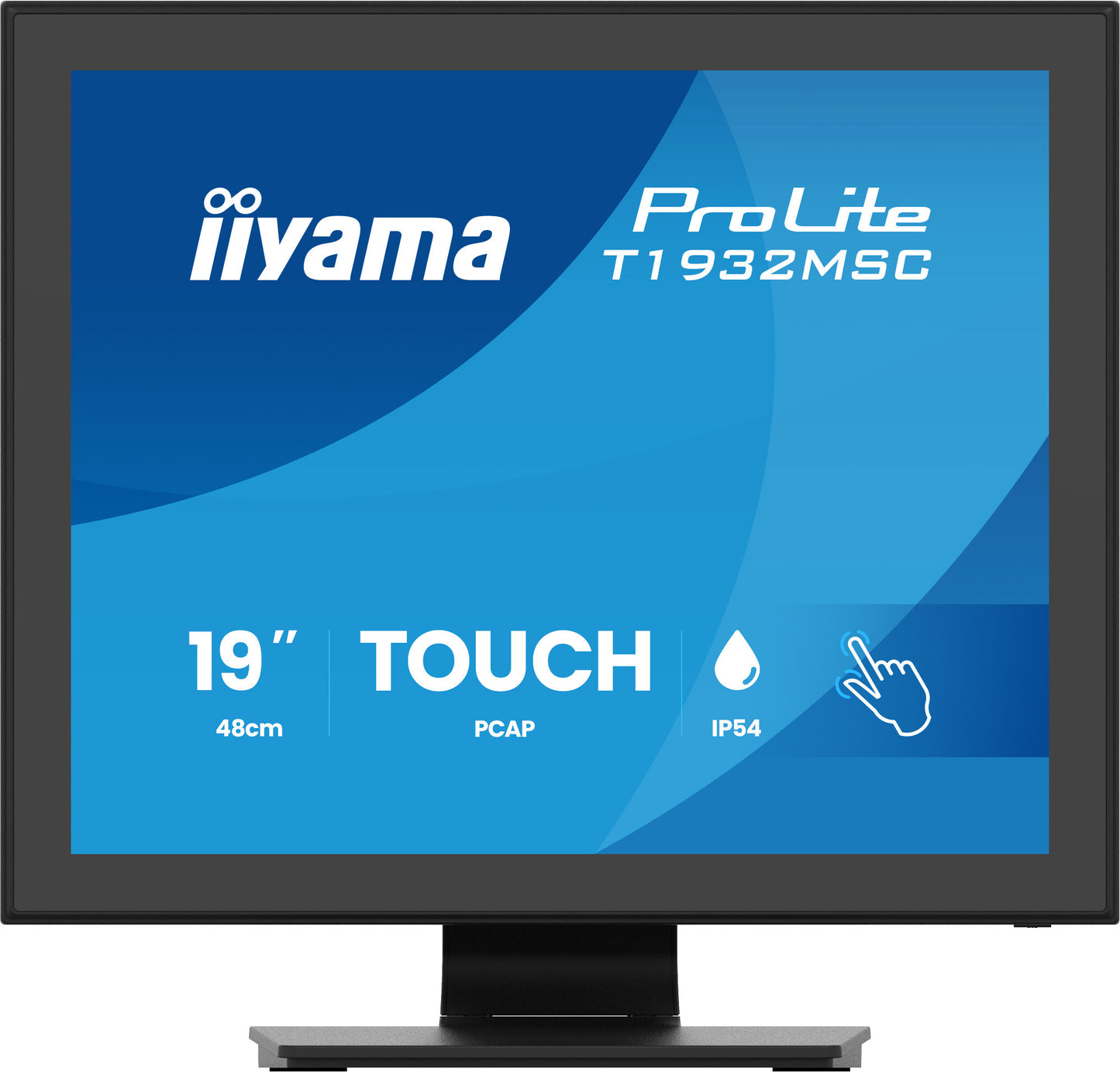 iiyama ProLite T1932MSC-B2S computer monitor 48.3 cm (19") 1280 x 1024 pixels SXGA LED Touchscreen Black