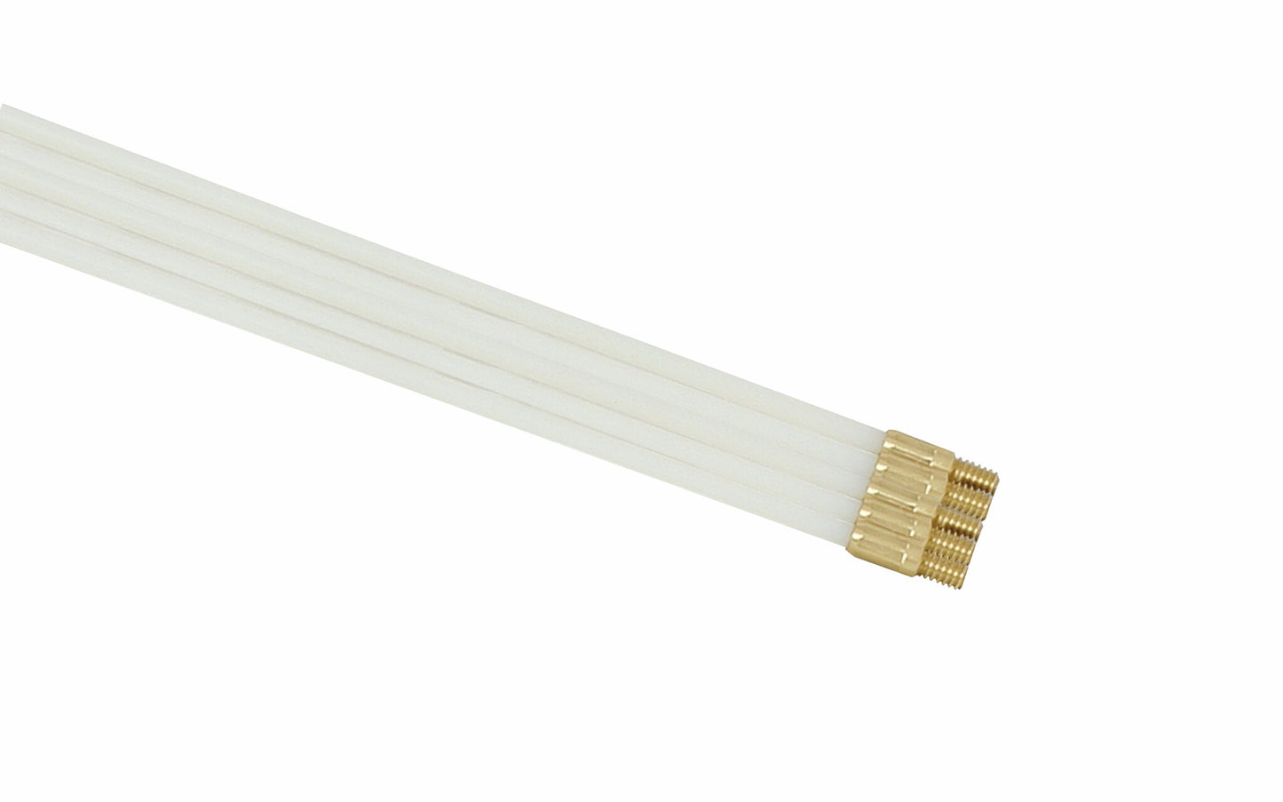 Pole, 1 meter, 2 pcs. white