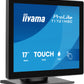 iiyama ProLite T1721MSC-B3 computer monitor 43.2 cm (17") 1280 x 1024 pixels SXGA Touchscreen Tabletop Black