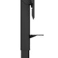 iiyama Single column electric floor lift on wheels with easy mount brackets and laptop shelf
