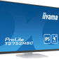 27" WHITE IPS Optical Bonded PCAP, 10P Touch with Anti-Finger print coating, 1920x1080, Flat Bezel F