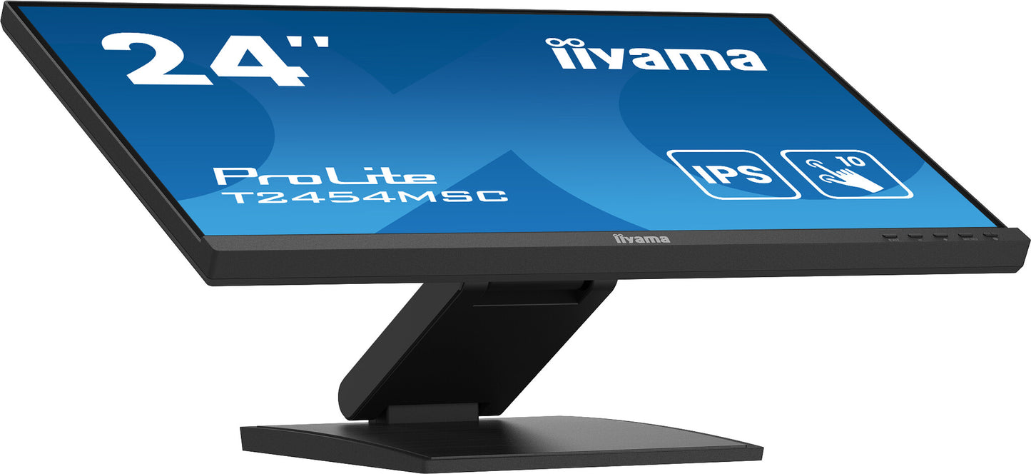 24" InCell PCAP 10P Touch, Anti Glare 25% Haze, 1920x1080, IPS-panel, Slim Bezel, Speakers, DisplayP