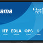 iiyama TE7515A-B2AG Signage Display Kiosk design 190.5 cm (75") Wi-Fi 550 cd/m² 4K Ultra HD Black Touchscreen Built-in processor Android 24/7