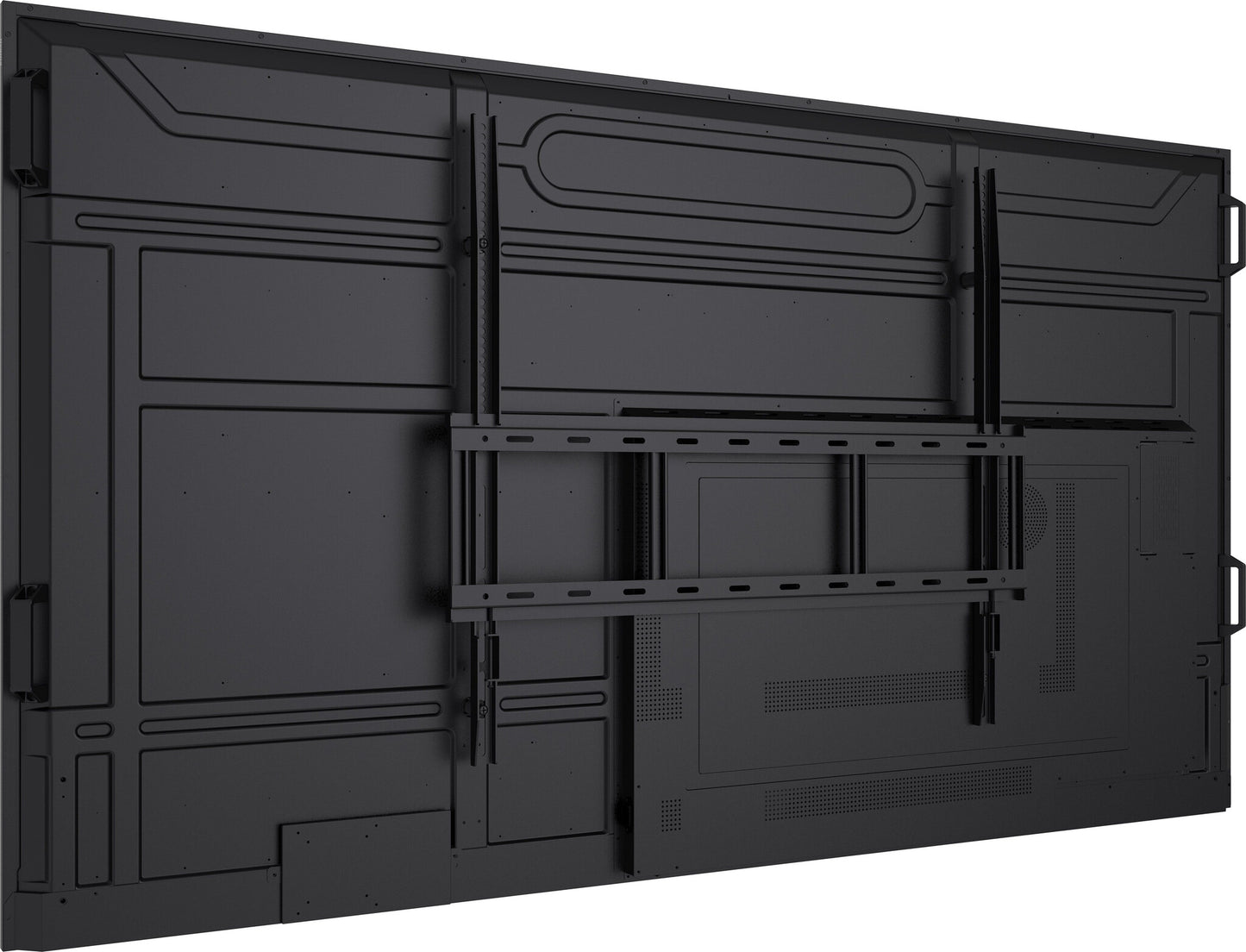 86" 3840x2160, UHD IPS panel, Haze 25% 500cd/m², Landscape and Portrait, IP5X Dust protection Speake