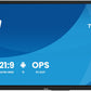 iiyama 92” Ultra-wide Interactive 5K UHD display with 21:9 panoramic view