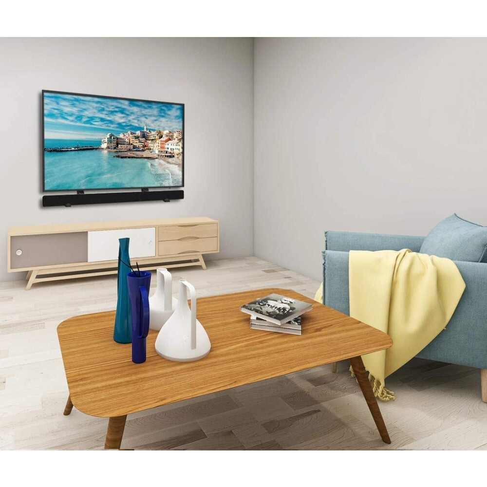 Techly Universal Wall Mount Soundbar Bracket Max VESA 600x400