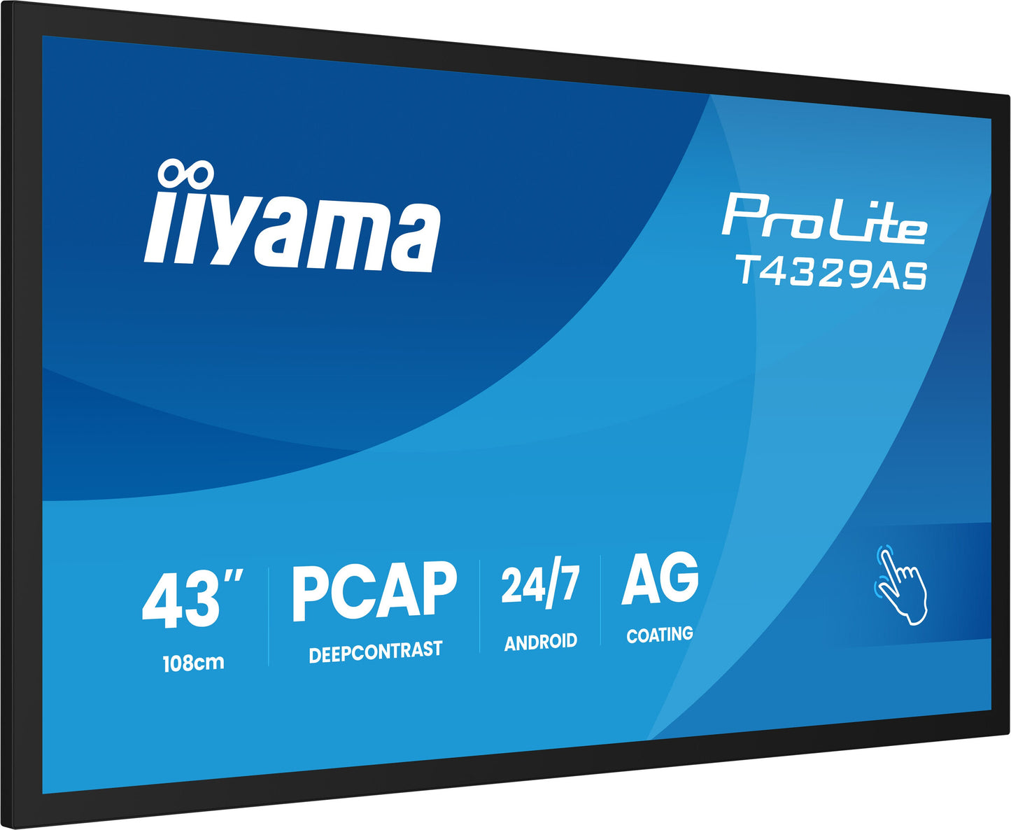 iiyama 43" All-in-One PCAP Interactive Display for Smart Collaboration Spaces
