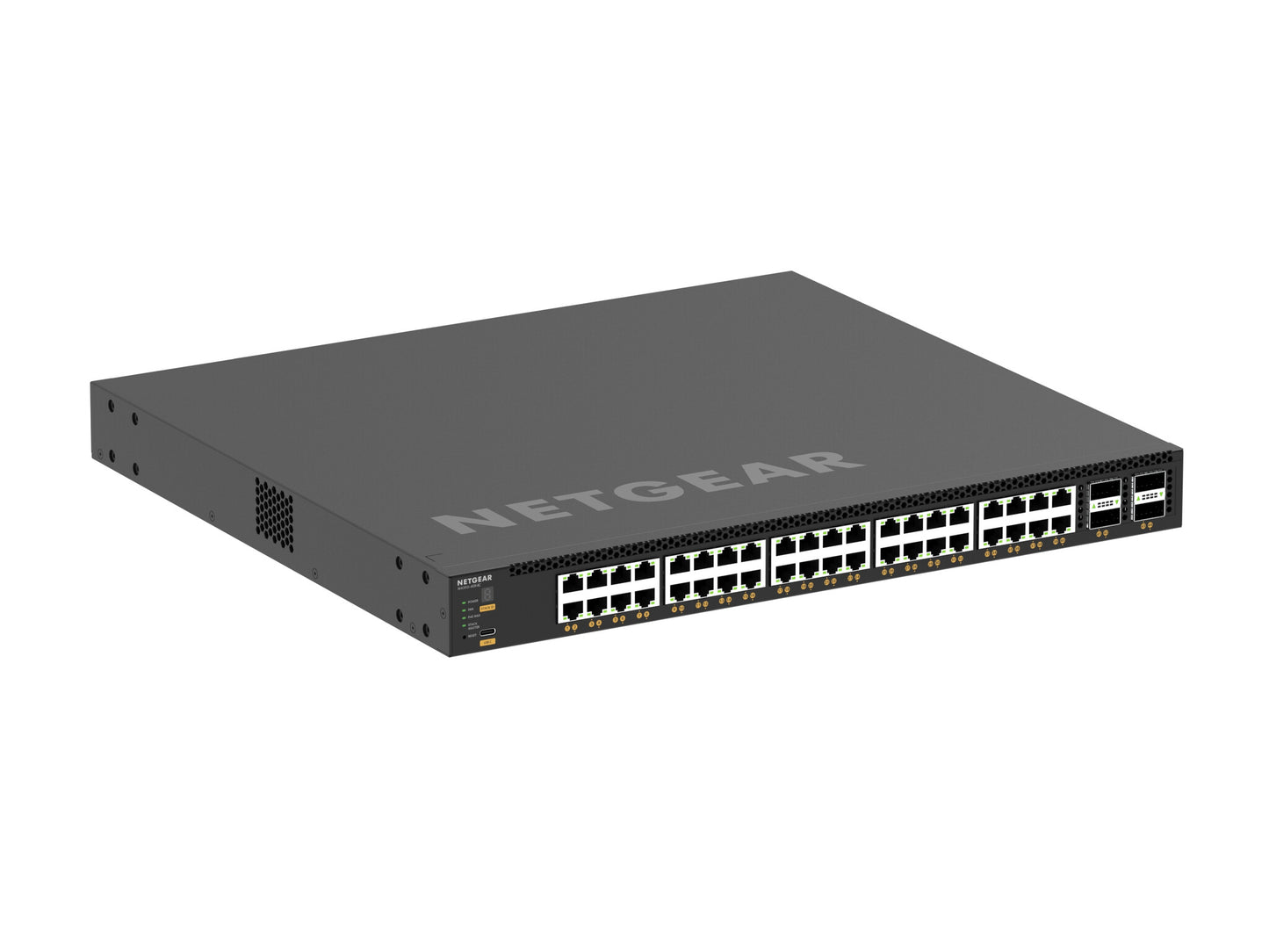NETGEAR XSM4344C Managed L3 10G Ethernet (100/1000/10000) Power over Ethernet (PoE) 1U Black