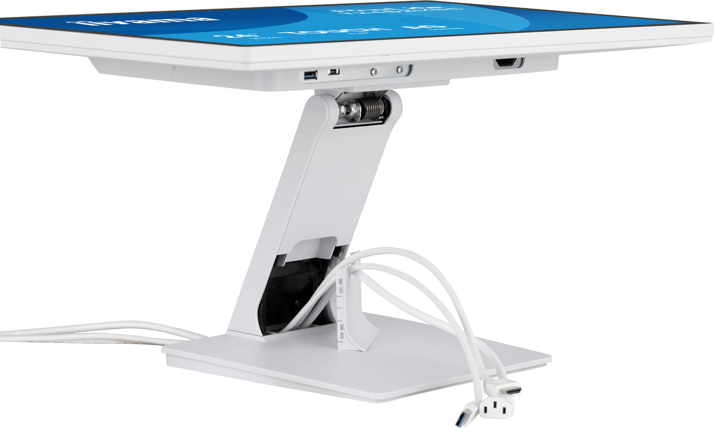 iiyama T2452MSC-W2AG computer monitor 61 cm (24") 1920 x 1080 pixels Full HD LED Touchscreen White