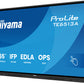 iiyama TE6513A-B3AG Signage Display Interactive flat panel 163.8 cm (64.5") LCD Wi-Fi 500 cd/m² 4K Ultra HD Black Touchscreen Built-in processor Android 24/7