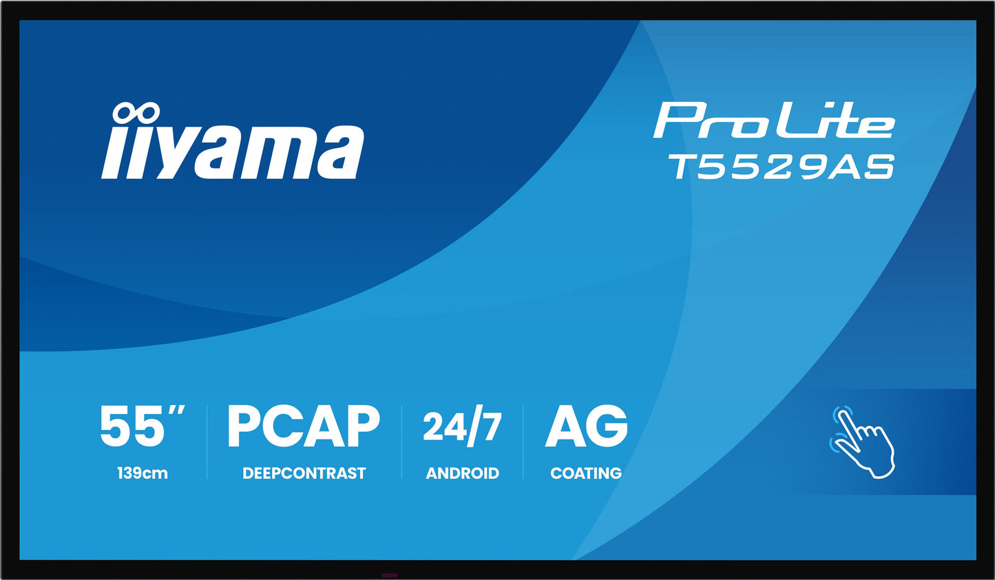 iiyama 55" All-in-One PCAP Interactive Display for Smart Collaboration Spaces