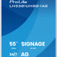 iiyama 55" 4K UHD Digital Signage Display — Sleek, Flexible, and Ready for Any Creative Space