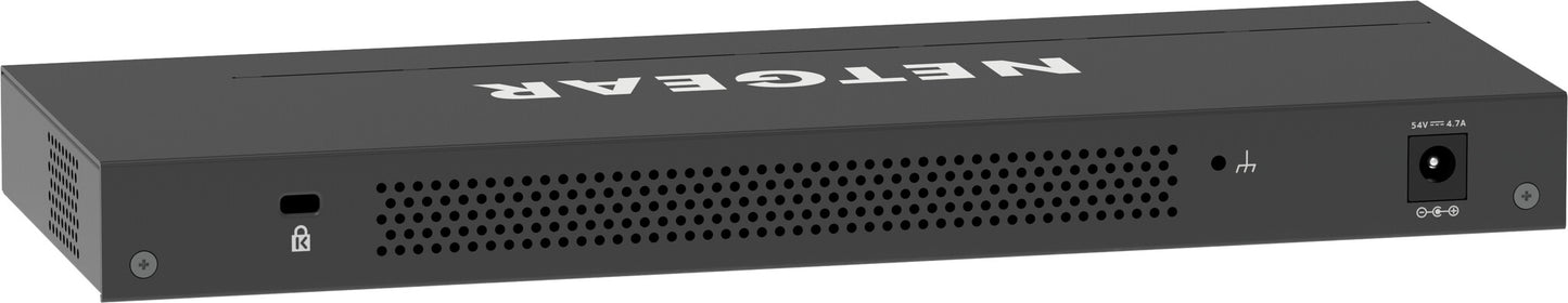 NETGEAR GS316EPP Managed Gigabit Ethernet (10/100/1000) Power over Ethernet (PoE) Black