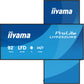 iiyama LH9252UWS-B1AG Signage Display Kiosk design 2.34 m (92") LCD Wi-Fi 500 cd/m² UltraWide 5K HD Black Built-in processor Android 24/7