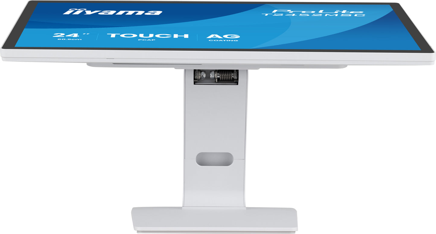 iiyama T2452MSC-W2AG computer monitor 61 cm (24") 1920 x 1080 pixels Full HD LED Touchscreen White