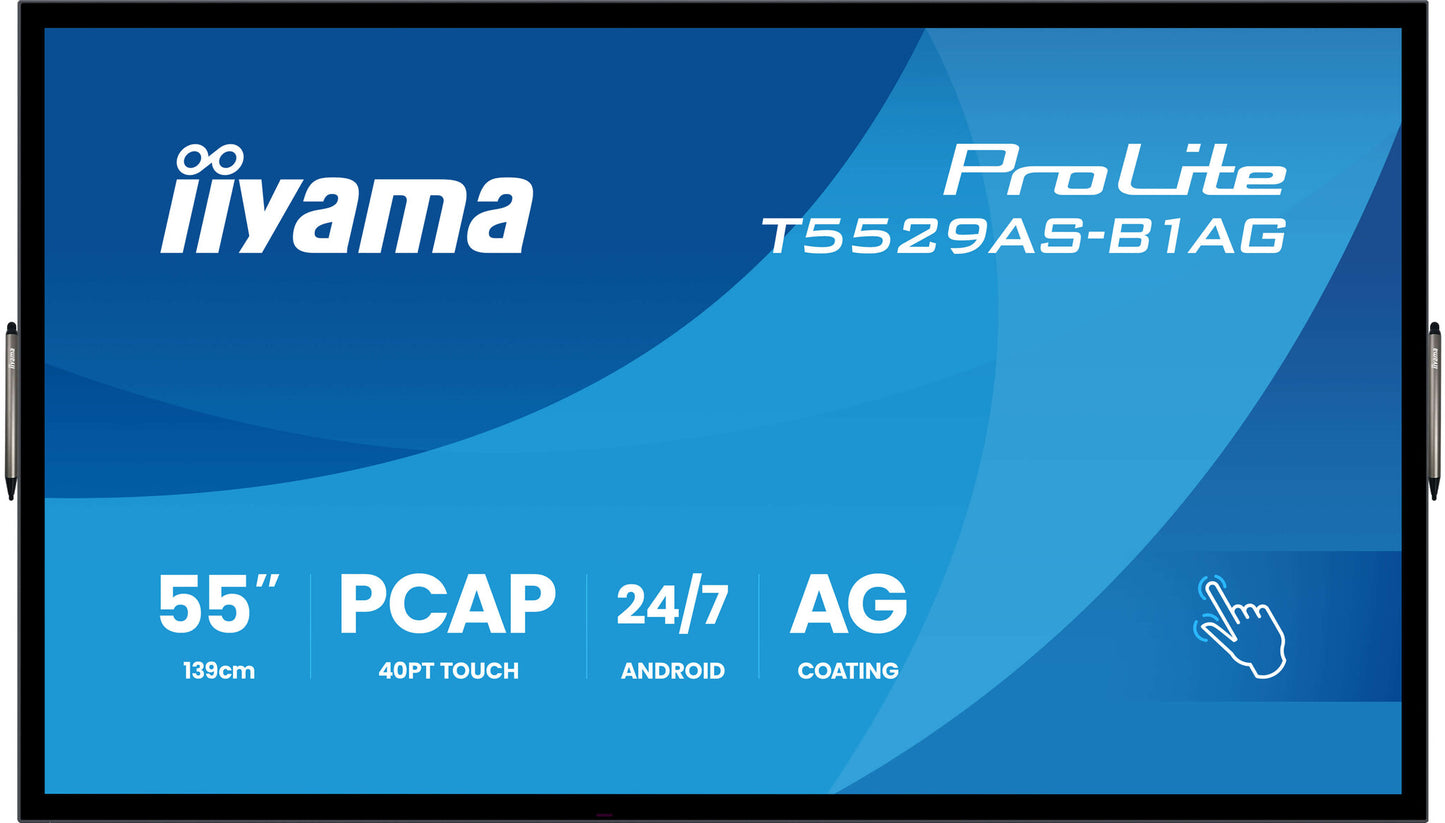 iiyama 55" All-in-One PCAP Interactive Display for Smart Collaboration Spaces