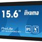iiyama ProLite TF1633MSC-B1 computer monitor 39.6 cm (15.6") 1920 x 1080 pixels Full HD Touchscreen Black