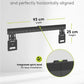 Goobay 70822 TV mount/stand 2.54 m (100") Black