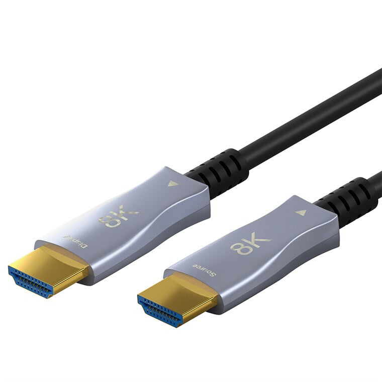 Goobay 65558 HDMI cable 10 m HDMI Type A (Standard) Black, Grey